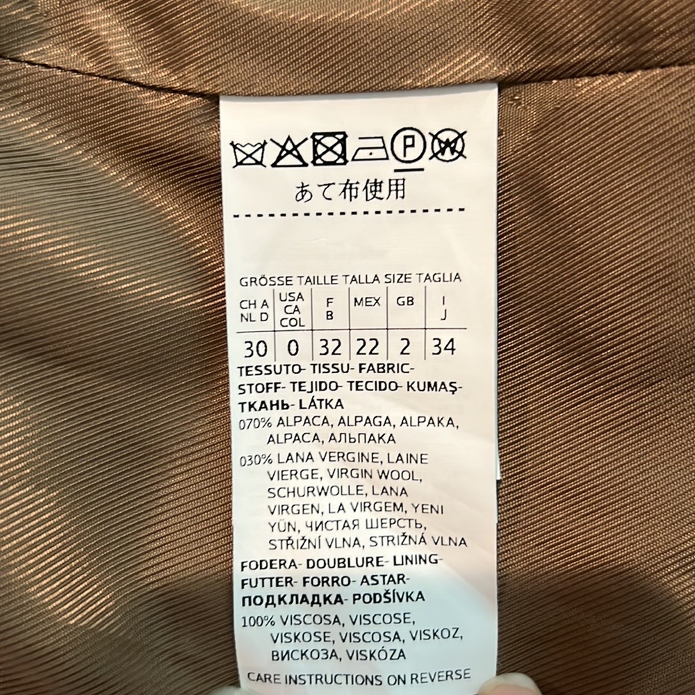 🔹MaxMara Alpaca/Wool Coat - Picture 11 of 15